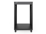 Digitus Universal 19-Zoll Equipment Rack mit Rollen, 16HE