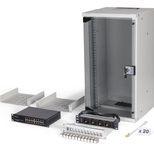 Digitus Netzwerk-Set SOHO Pro, 254 mm (10") - 12HE, 315 x 300 mm (B x T)