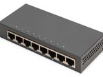 Digitus 8-Port Gigabit Switch, Desktop, Unmanaged, Metallgehäuse