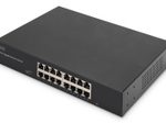 Digitus 16-Port Gigabit Switch, 19 Zoll, Unmanaged