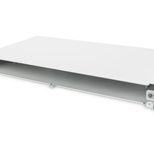 Digitus LWL-Spleißbox, 1HE, Schnellverschluss, leer ohne Frontblende, M20/M25 Kabeldurchführung, grau
