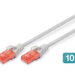 Digitus CAT 6 U/UTP Patchkabel - LSZH, 10 Stück