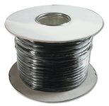 Digitus Modular Flachbandkabel, 4-adrig Länge 100 M, AWG 26, CCA, sw