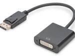 Digitus Aktiver DisplayPort Adapter / Konverter, DP auf DVI