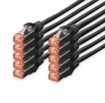 Digitus CAT 6 S/FTP Patchkabel, 10 Stück
