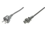 Digitus Netzanschlusskabel, CEE 7/7 (Typ-F) - C5 St/Bu, 1.2m, H05VV-F3G 0.75qmm, sw