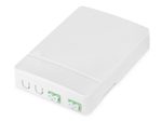 Digitus FTTH Gehäuse mit 2 x LC/APC DX Kupplungen