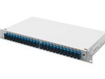 Digitus LWL Spleißbox, 1HE, bestückt, 24x SC DX, OS2