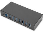 Digitus USB 3.0 Hub, 7-Port, Industrial Line