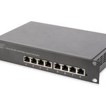 Digitus 8-Port Gigabit Netzwerkswitch, 10 Zoll, Unmanaged