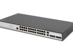Digitus 24-Port Gigabit Switch, 19 Zoll, Managed, 2 Uplinks