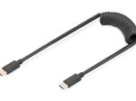 Digitus USB 2.0 - USB - C auf USB - C Spiralkabel