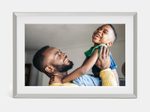 Aura Frames AF905-MWHT Carver Mat digitaler Bilderrahmen 25,7cm (10"1) - sea salt