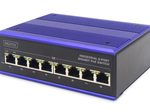 Digitus DN-651121 Netzwerk-Switch Gigabit Ethernet (10/100/1000) Power over Ethernet (PoE) Schwarz, Blau