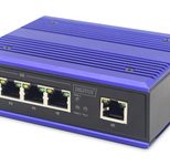 Digitus DN-651118 Netzwerk-Switch Gigabit Ethernet (10/100/1000) Schwarz, Blau