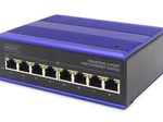 Digitus DN-650106 Netzwerk-Switch Fast Ethernet (10/100) Schwarz, Blau