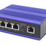 Digitus DN-651120 Netzwerk-Switch Gigabit Ethernet (10/100/1000) Power over Ethernet (PoE) Schwarz, Blau