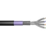 Digitus CAT 7 S-FTP Roh-Installationskabel, PiMF 500m, Trommel,AWG 23/1, 1200 MHz, PE, Sx, Schwarz