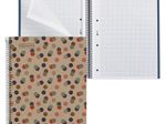 MIQUELRIUS Eco Design Collegeblock DIN A4 kariert bunt