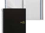 MIQUELRIUS Eco Design Collegeblock DIN A4 kariert schwarz