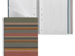 MIQUELRIUS Eco Design Collegeblock DIN A4 kariert bunt