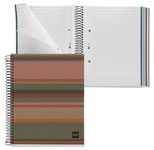 MIQUELRIUS Eco Design Collegeblock DIN A5 liniert bunt