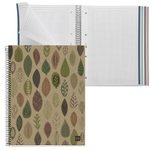 MIQUELRIUS Eco Design Collegeblock DIN A4 kariert bunt