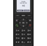 FRITZFon M3 DECT-Telefon schnurloses Erweiterungshandgerät schwarz
