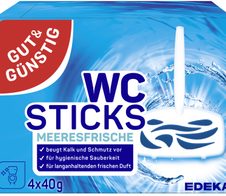 GUT&GÜNSTIG WC-Duftspüler Meeresfrisch 4 St.