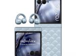 Motorola razr 60 - Brilliant Collection - 5G Smartphone 8 GB/256 GB, mit moto buds loop - Blau