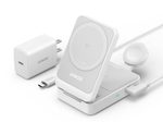 Anker MagGo 15W 3in1 USB-C Wireless Ladegerät, weiß