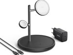 Anker MagGo 15W 3in1 USB-C Magnetisches Wireless Ladegerät, schwarz