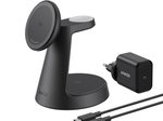 Anker MagGo 15W 3in1 USB-C Wireless Ladestation, schwarz