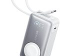 Anker MagGo Powerbank für Apple Watch 10.000 mAh, 35W, Weiß