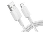 Anker 322 USB-A auf USB-C Kabel 180cm, Weiß