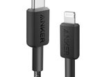 Anker 322 USB-C auf Lightning Kabel 90cm, Schwarz