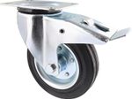 WAGNER® design yourself Transportgeräte-Lenkrolle RO 7170 silber