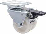 WAGNER® design yourself Apparate-Doppel-Lenkrolle ECO RO 3252 weiß