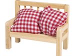Rayher Dekoartikel natur Wichtel Mini Bank, 1 Set