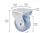 WAGNER® design yourself Apparate-Bockrolle RO 7751 grau