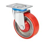 WAGNER® design yourself Schwerlast-Lenkrolle RO 0125 rot