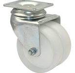 WAGNER® design yourself Apparate-Doppel-Lenkrolle ECO RO 1277 weiß
