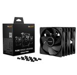 Be Quiet Gehäuselüfter Pure Wings 3 Reverse 3-Pack 120mm PWM schwarz