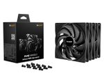 Be Quiet Gehäuselüfter Pure Wings 3 3-Pack 140mm PWM HighSpeed schwarz
