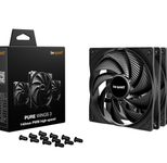 Be Quiet Gehäuselüfter Pure Wings 3 3-Pack 140mm PWM HighSpeed schwarz