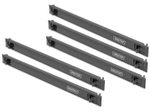 Digitus 1HE Blindabdeckung, Snap-In, ABS, Schwarz
