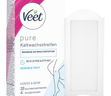 Veet pure Kaltwachsstreifen 22 Streifen