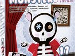 folia Nähset Monster Friends Scraggles mehrfarbig