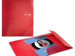 VON LEITZ Sammelmappe DIN A4 rot, 1 St.