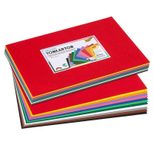 folia Tonpapier DIN A3, farbsortiert 180 g/m²